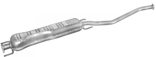 Резонатор Opel Vectra B 95-99 Polmostrow середній (2.0 DTI / 2.2 DTI), фото 1