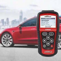 Тестер для діагностики автомобілів Konnwei KW808 OBD II/EOBD Мультимарочний діагностичний сканер, фото 5