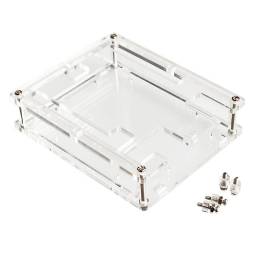 Корпус, кейс для Arduino Uno R3, прозорий, фото 1