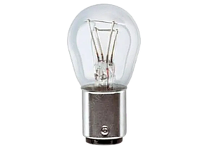 Лампа розжарювання Narva P21 (BA15d) 12V 21W (зміщені вусики) 10 шт