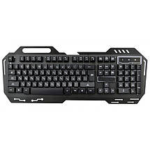 Клавіатура UKC KEYBOARD GK KW-900/4400 дротова з підсвічуванням мембранна, фото 2