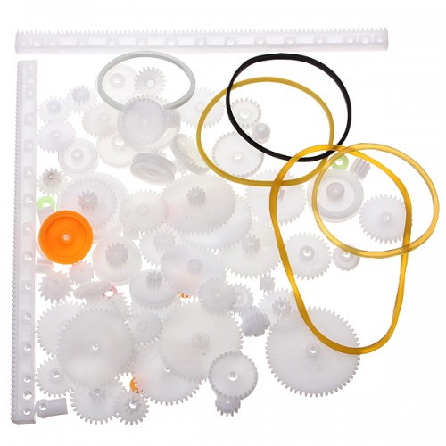 Набір 75в1 з шестерень, шківів і пасиків Arduino, фото 1