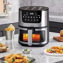 Аерофритюрка для смаження без масла Domotec MS-3221 3500W 7 л, фото 4