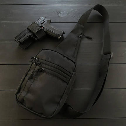 Набір 2 у 1! Якісна тактична сумка з кобурою + професійний ліхтар POLICE BL-X71-P50, фото 1