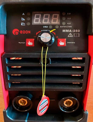 Зварювальний інвертор Edon MMA 250, фото 2