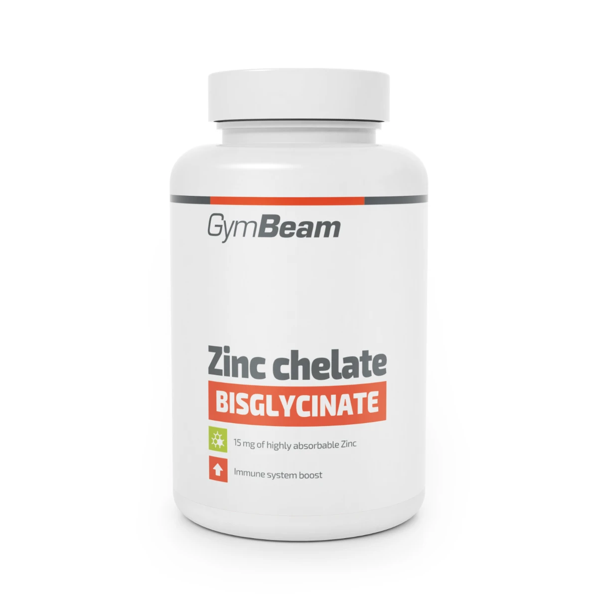 Хелат цинку (бісгліцинат) GymBeam Zinc Chelate Bisglycinate 180 капс.