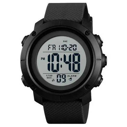 Годинник наручний чоловічий SKMEI 1434BKWT BLACK-WHITE, оригінальний чоловічий годинник. Колір: чорний, фото 1