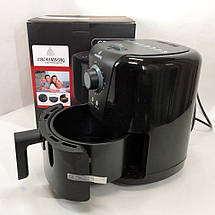Фритюрниця для дому з таймером Crownberg CB-5541 на 1.5 л безмасляна фритюрниця 1200 Вт, фото 3