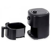 Фритюрниця для дому з таймером Crownberg CB-5541 на 1.5 л безмасляна фритюрниця 1200 Вт, фото 5