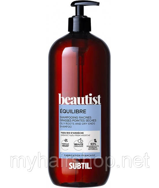 Шампунь для жирного коріння та сухих кінчиків DUCASTEL SUBTIL Beautist Equilibre Shampoing 950 мл