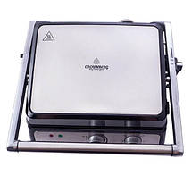 Контактний притискний електричний гриль Crownberg CB-1044 2000W, фото 5