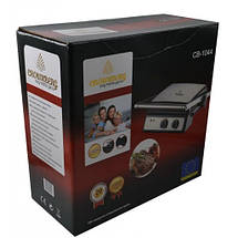 Контактний притискний електричний гриль Crownberg CB-1044 2000W, фото 6