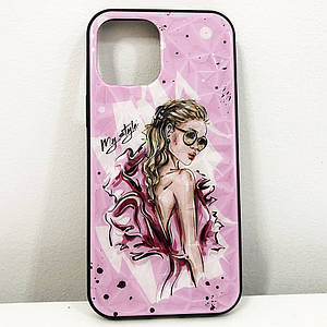 Чохол Apple Iphone 12 Pro Max. My style рожевий