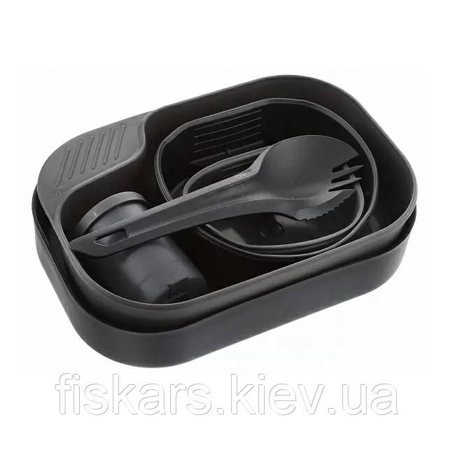 Набір туристичного посуду Wildo Camp-A-Box Complete Black (10261)