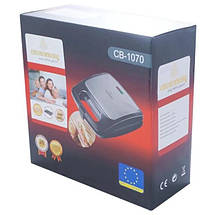 Сендвічниця Crownberg CB-1070 З Ґратами Гриль, бутербродниця, тостерниця, бутербродниця побутова, фото 5