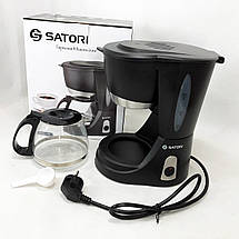 Кавоварка крапельна Satori SCM-600-PBL 650 Вт, Маленька кавомашина для дому, Маленька кавомашина, фото 6