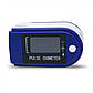 Пульсоксиметр Fingertip pulse oximeter LK87, Пульсоксиметр для вимірювання пульсу та сатурації портативний, фото 3