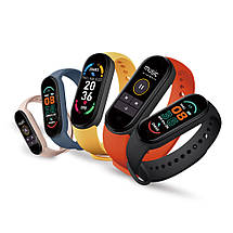 Фітнес браслет FitPro Smart Band M6 (смарт годинник, пульсоксиметр, пульс). Колір: чорний, фото 3