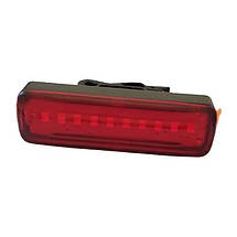 Велоліхтар XFL-102-10SMD, Стоп-сигнал на задню раму велосипеда, Ліхтар для велосипеда з акб., фото 5