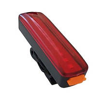 Велоліхтар XFL-102-10SMD, Стоп-сигнал на задню раму велосипеда, Ліхтар для велосипеда з акб., фото 6