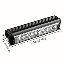 Велофара потужна FY-339B-5LED(white+yellow), Світлові сигнали для велосипеда, Фара led для велосипеда, фото 4