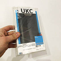 Мобільна зарядка портативна Power Bank 30000 mAh UKC, Зовнішній акумулятор, Зарядка power bank. Колір: чорний, фото 5