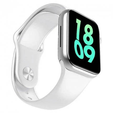 Розумний смарт годинник Smart Watch I7 PRO MAX з голосовим викликом тонометр пульсометр оксиметр. Колір: білий, фото 3