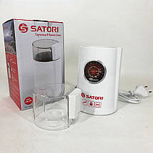 Кафемолка електрична Satori SG-1801-WT, кавомолка електрична домашня, портативна. Колір: білий, фото 5