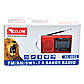 Портативна стовпчик радіо MP3 USB Golon RX-6622. Колір: золотий, фото 6