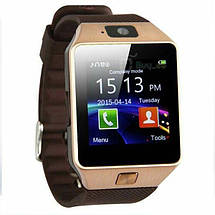 Смарт-годинник Smart Watch DZ09. Колір: золотий, фото 4
