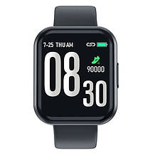 Смарт-годинник Smart Watch T88 Спортивний з пульсометром, тонометром, два браслети. Колір: чорний, фото 2