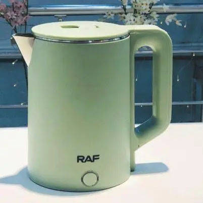 Електрочайник 2,3 л 1850Вт RAF R7866. Колір: зелений, фото 1
