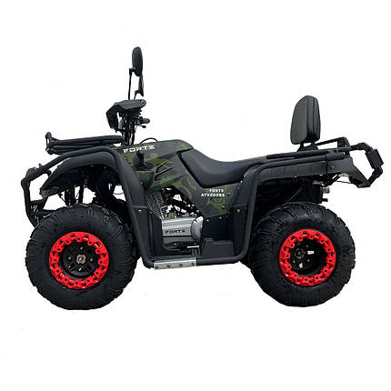 Квадроцикл FORTE ATV-200BS Камуфляж, фото 1