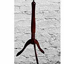 Манекен Кравецький Дитячий 3-12 місяців Чорний Білий пінопластовий на дерев'яній ніжці ,для шиття, фото 3