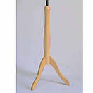 Манекен Кравецький пінопластовий Жіночий 34-36 \ 40-42 \ XS S Чорний Білийна дерев'яній ножці , для шиття, фото 6