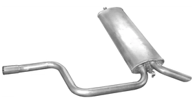 Глушник Mercedes 124 85-93 Polmostrow задній (2.0/2.0 D/2.3/2.5)