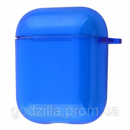 Чохол для AirPods силіконовий яскраво-синій