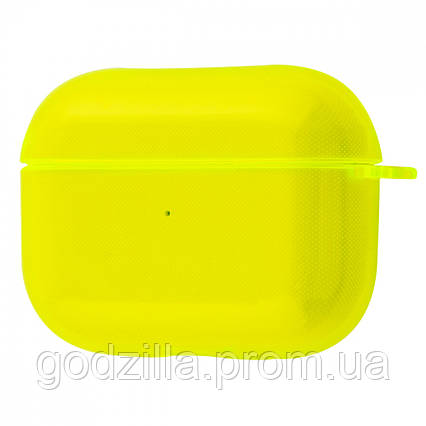 Силікон для AirPods Pro силіконовий яскраво-жовтий