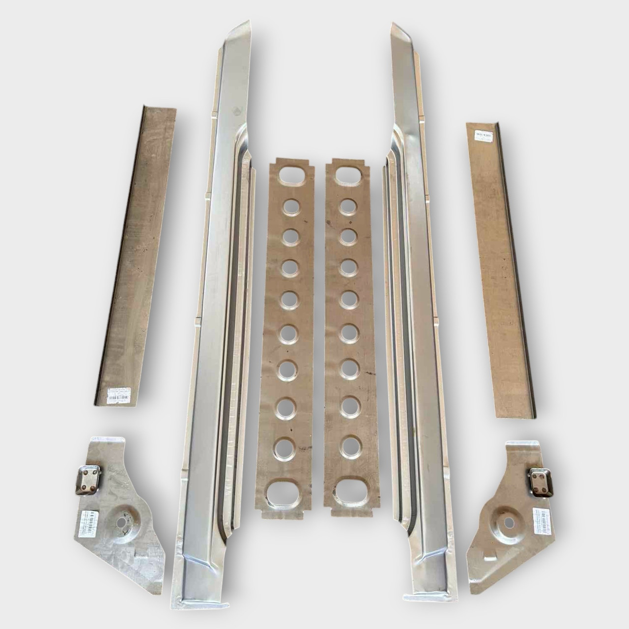 Пороги ВАЗ 2108,2113 підсилювачи,з'єднувачі, перед.піддамкратники, фото 1