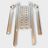 Пороги ВАЗ 2108,2113 підсилювачи,з'єднувачі, перед.піддамкратники, фото 3