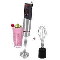 Блендер занурювальний ProfiCook 2в1 1000 Вт нержавіюча сталь (PC-SMS 1226)