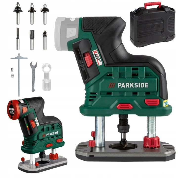 Акумуляторний фрезер Parkside POFA 12 A2, фото 1