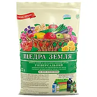 Щедра земля торф'яний субстрат, 25 л повністю готовий торф'яний поживний субстрат для вирощування