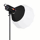 Сферичний софтбокс-ліхтар з постійним відеосвітлом SL-700 LED 700W та штатив 280 см, Софтбокс чайнабол, Софтбокс куля, фото 5