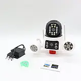 WiFi IP Камера відеоспостереження вулична поворотна 8Мп 2 об'єктиви Розумна камера з віддаленим доступом (V380Pro), фото 9