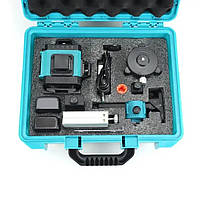 Лазерний рівень нівелір (4D, 16 променів) АКБ. Прилад для нанесення розмітки.