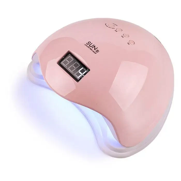 Лампа SUN X 54 ВТ LED UV світлодіодна для манікюру та педикюру, рожева
