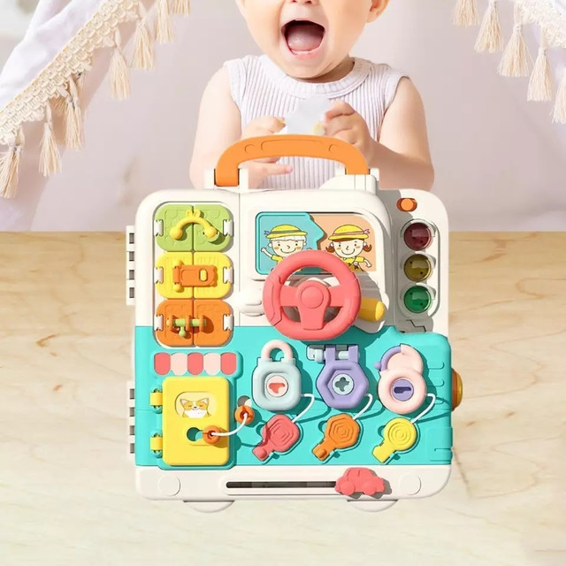 Бізіборд для сенсорного розвитку