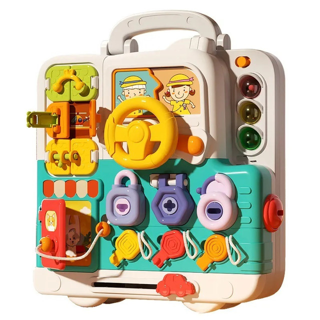 Бізіборд для дівчинки