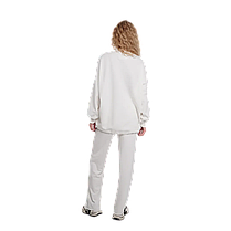 Костюм тринитка Oversize з палаццо, Молоко (розмір S/M, L/XL), фото 4